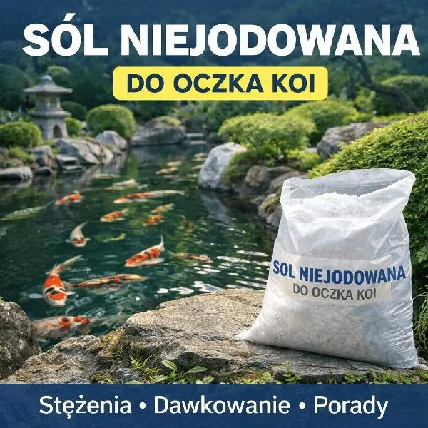 Jak dobrać odpowiednią ilość soli do oczka wodnego?