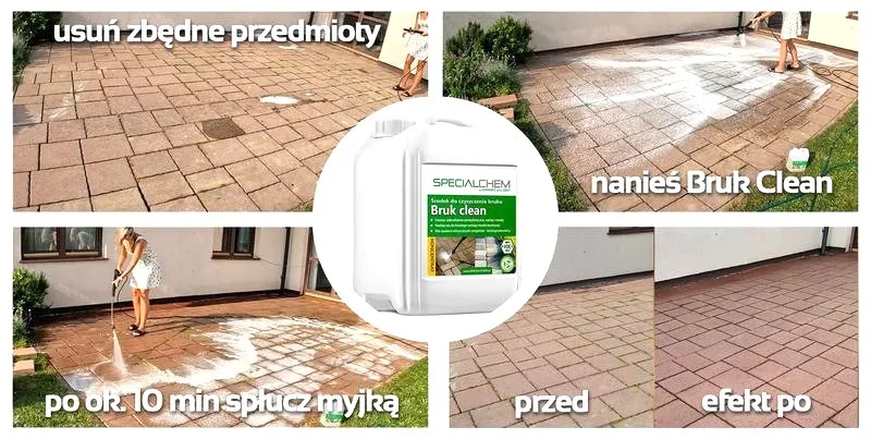 Skuteczne sposoby na to, jak zmyć plamy z kostki brukowej