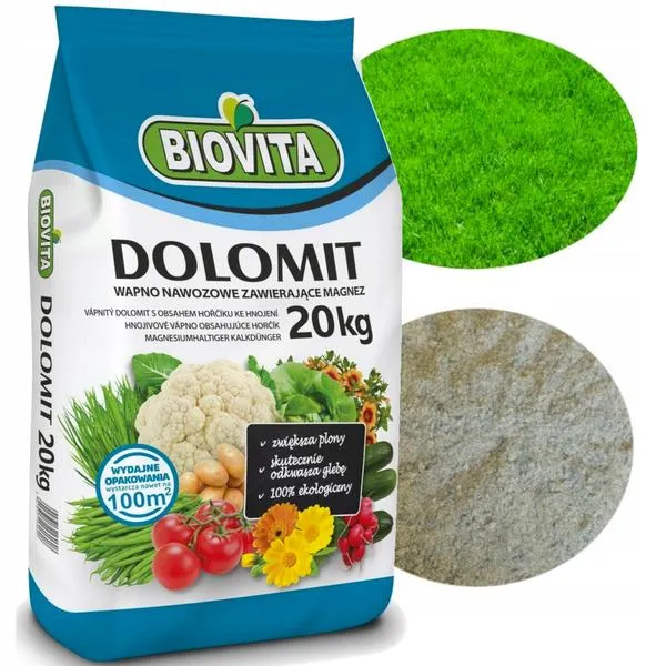 Dolomit na trawnik