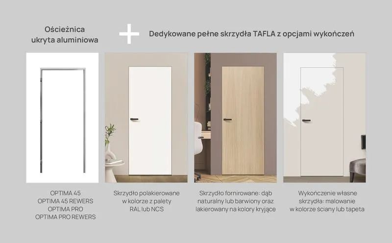 Drzwi z ukrytą ościeżnicą
