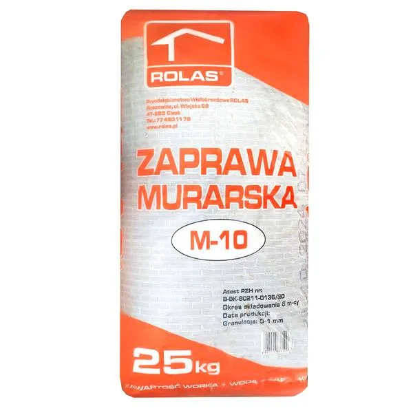Obliczanie zaprawy murarskiej