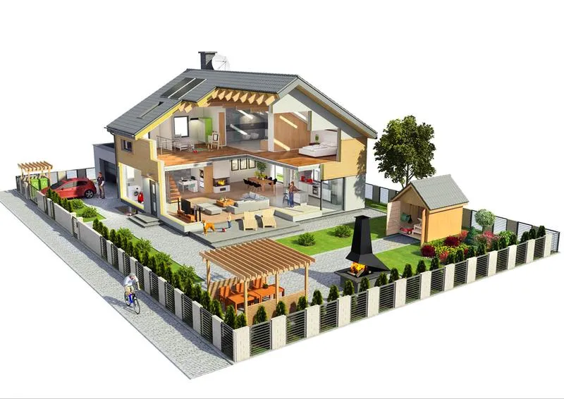 Projektowanie domu w 3D