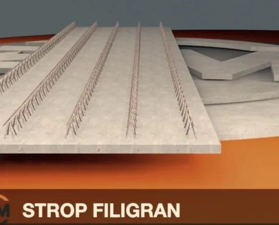 Strop filigran