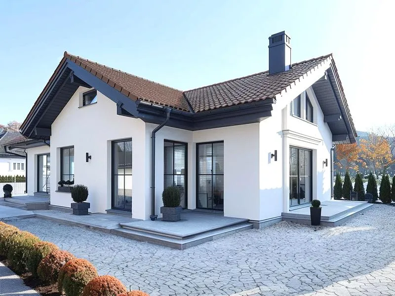 Stylowe zestawienia kolorów elewacji